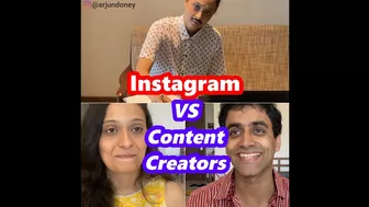 Instagram VS Content Creators