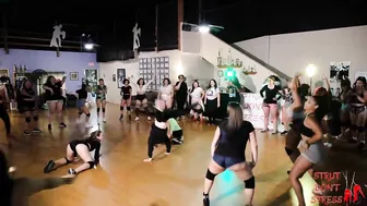 Lexy Panterra X @Strut Don’t Stress Twerk Class Recap!