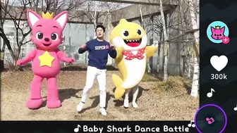 Baby Shark Dance Battle | Baby Shark Challenge | Baby Shark vs Pinkfong