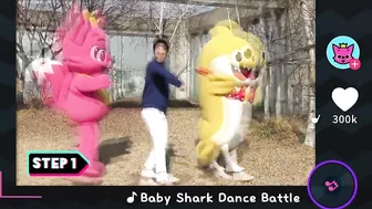 Baby Shark Dance Battle | Baby Shark Challenge | Baby Shark vs Pinkfong