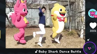 Baby Shark Dance Battle | Baby Shark Challenge | Baby Shark vs Pinkfong