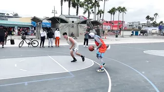 Bugs Bunny 1v1 Basketball at Venice Beach [Space Jam IRL]