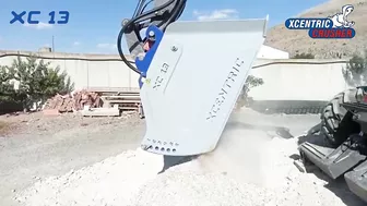 XCENTRIC CRUSHER bucket SERIES A, models XC13, XC19 & XC29