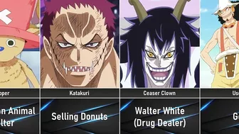 One Piece Characters Jobs in Real Life I Anime Senpai Comparisons