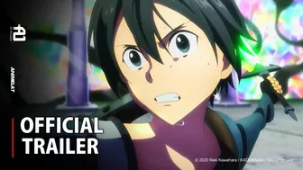 Sword Art Online Movie: Progressive Aria of a Starless Night - Official Anime Trailer