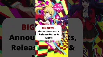 Huge Anime News | Announcements, Release Date & More!