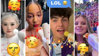 Xo team kika Kim with Kyle Thomas & badbarie#funny#moments on#tiktok#xoteam