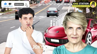 Funny Joke ; A bold old woman that the police are also afraid of