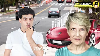 Funny Joke ; A bold old woman that the police are also afraid of