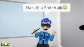 When your friend is a Snitch ???? (funny tiktok meme) Roblox