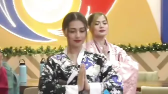 PBB CELEBRITY EDITION 2021 || Girl Housemates sumayaw ng traditional japanese culture dance