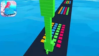 STACK COLORS! game MAX LEVEL GAMES ???????????? Gameplay All Levels Walkthrough iOS, Android New Game 3D