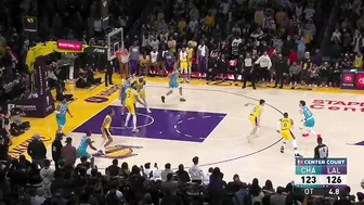 Game Recap: Lakers 126, Hornets 123