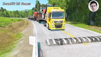 Trucks Cars vs Massive Speed Bumps DS Games #54