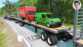 Trucks Cars vs Massive Speed Bumps DS Games #54