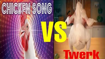 Chicken song vs chicken twerk 2021 رقص دجاجة مضحكة