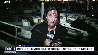 Redondo Beach boat residents given eviction notice