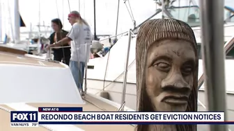 Redondo Beach boat residents given eviction notice