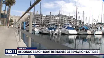 Redondo Beach boat residents given eviction notice