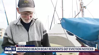 Redondo Beach boat residents given eviction notice