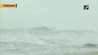 Chennai: Marina Beach flooded due to downpour