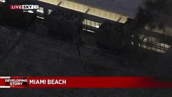 Fire causes damage at Miami Beach Convention Center