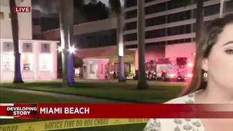 Fire causes damage at Miami Beach Convention Center