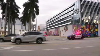 Fire causes damage at Miami Beach Convention Center