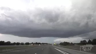 11-10-2021 Bridgeport, TX - Storm Time Lapse, Hail Barrage, Travel in Heavy Rain, Lightning