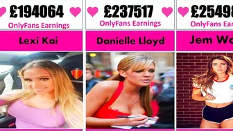 Celebrities making the most money on OnlyFans ???????? | Onlyfans top earners in 2021