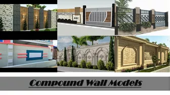 Latest Compound Wall Models for Beautiful Houses