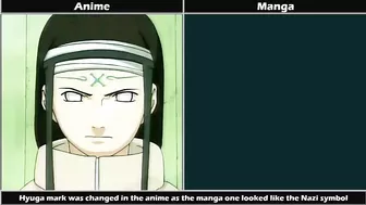 Naruto Differences between Manga and Anime