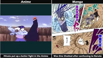 Naruto Differences between Manga and Anime