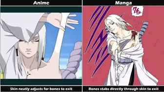 Naruto Differences between Manga and Anime