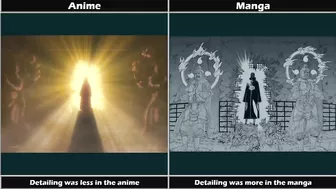 Naruto Differences between Manga and Anime