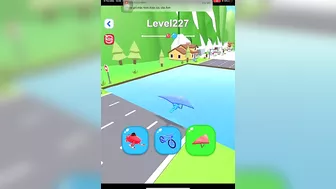 Shape Shifting All Levels Gameplay Walkthrough Mobile Games Level 227, 228