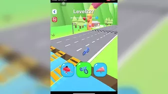 Shape Shifting All Levels Gameplay Walkthrough Mobile Games Level 227, 228