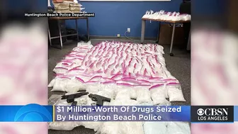 $1 Million-Worth Of Drugs Seized By Huntington Beach Police