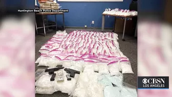 $1 Million-Worth Of Drugs Seized By Huntington Beach Police