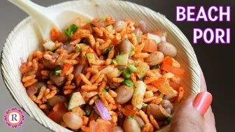 Beach pori recipe | Beach style Masala Kara pori | Evening Snack Recipes