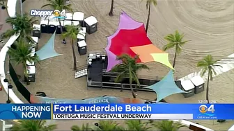 Tortuga Music Festival Underway On Fort Lauderdale Beach