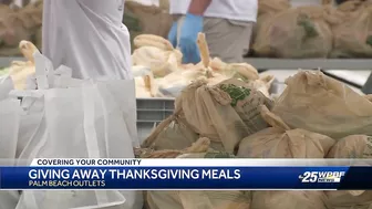 West Palm Beach resource center distributes turkeys ahead of Thanksgiving