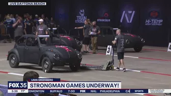 Official Strongman Games underway in Daytona Beach