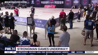 Official Strongman Games underway in Daytona Beach