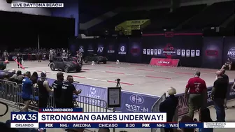 Official Strongman Games underway in Daytona Beach