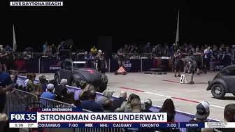 Official Strongman Games underway in Daytona Beach