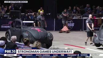 Official Strongman Games underway in Daytona Beach