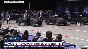 Official Strongman Games underway in Daytona Beach