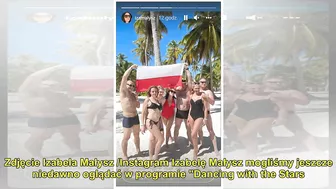 Iza Małysz z polską flagą kusi w bikini pod palmami!