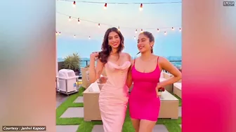 Jhanvi Kapoor Flaunts Her Curves In Bikini On Vacation With Family In Dubai